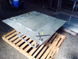 Pit Filter Holder - Galvanized