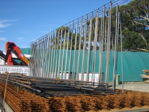 Processed Reinforcing Retaining Wall Cage