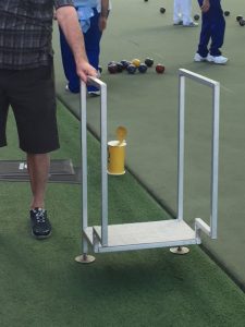 ALUMINIUM LAWN BOWLS STEP